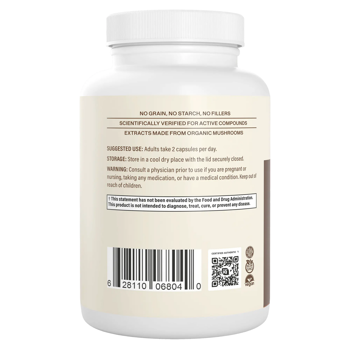Organic Lion's Mane Extract Capsules(300 CAPSULES)